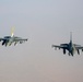 Air Force Fighting Falcons refuel with Stratotanker over USCENTCOM AOR