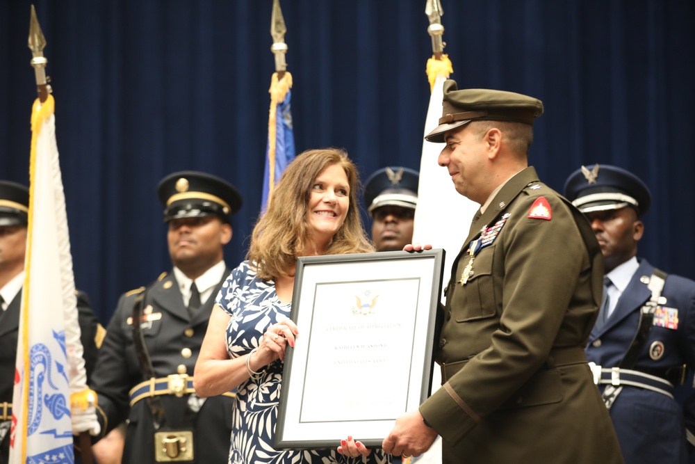DC National Guard Welcomes Interim Commanding General During Change of Command Ceremony
