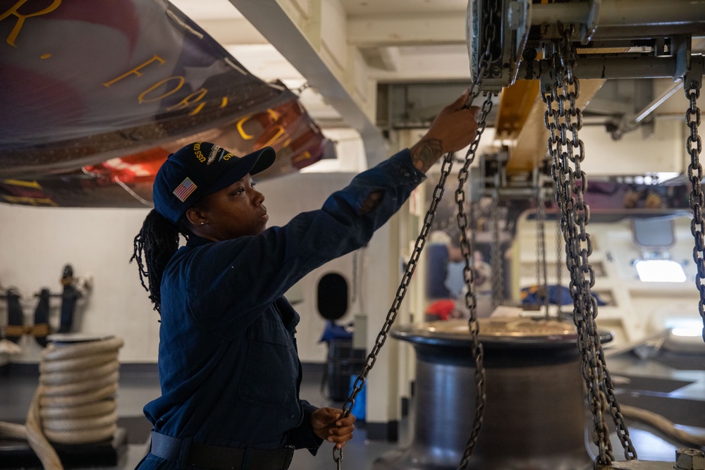 USS Gerald R. Ford (CVN 78) Departs Marseille, France