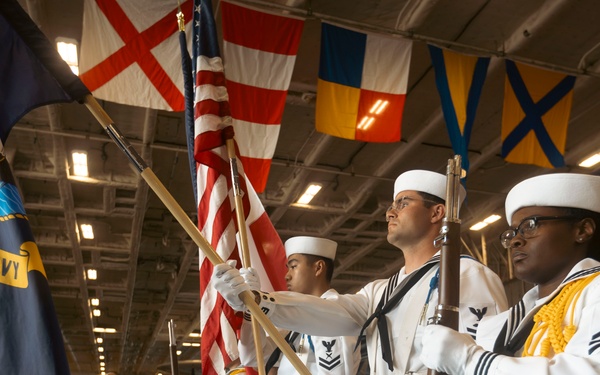 USS Gerald R. Ford (CVN 78) Hosts Reception in Marseille, France