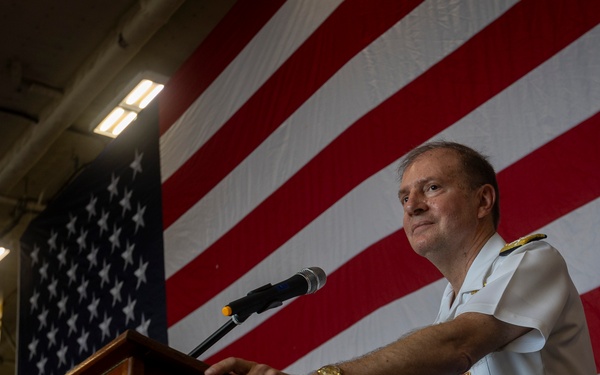 USS Gerald R. Ford (CVN 78) Hosts Reception in Marseille, France
