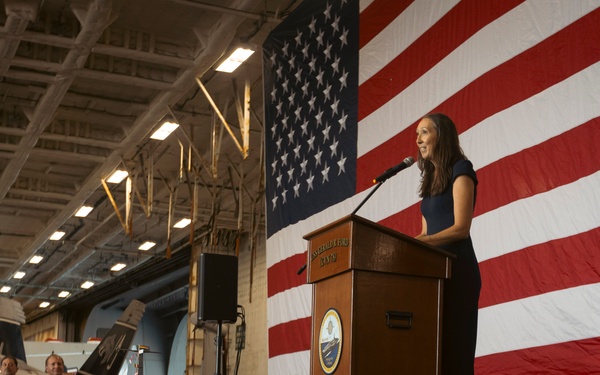 USS Gerald R. Ford (CVN 78) Hosts Reception in Marseille, France