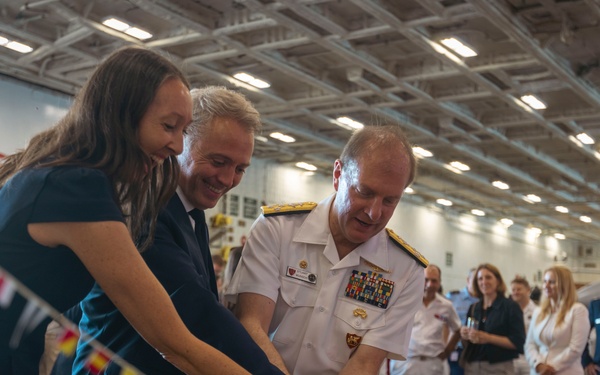 USS Gerald R. Ford (CVN 78) Hosts Reception in Marseille, France