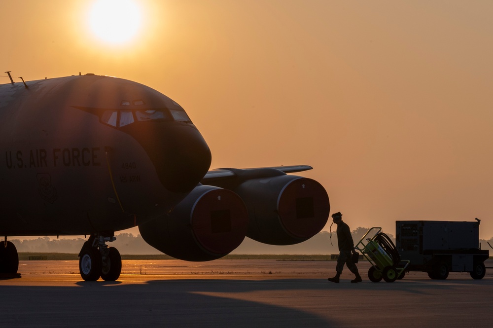 Sunrise on the flightline