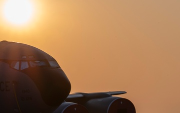 Sunrise on the flightline