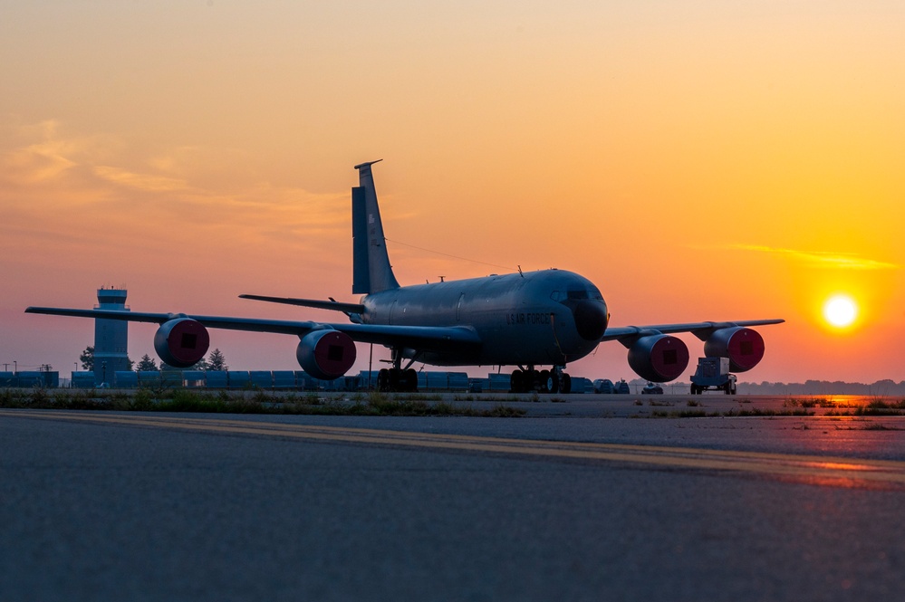 Sunrise on the flightline