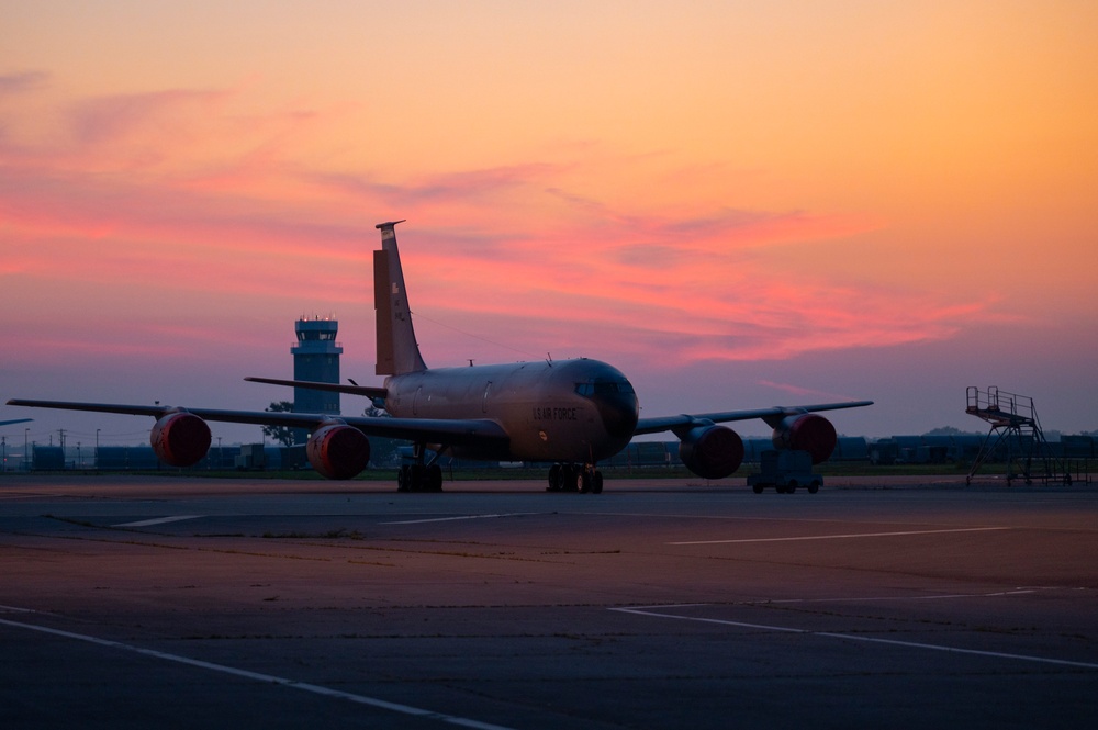 Sunrise on the flightline