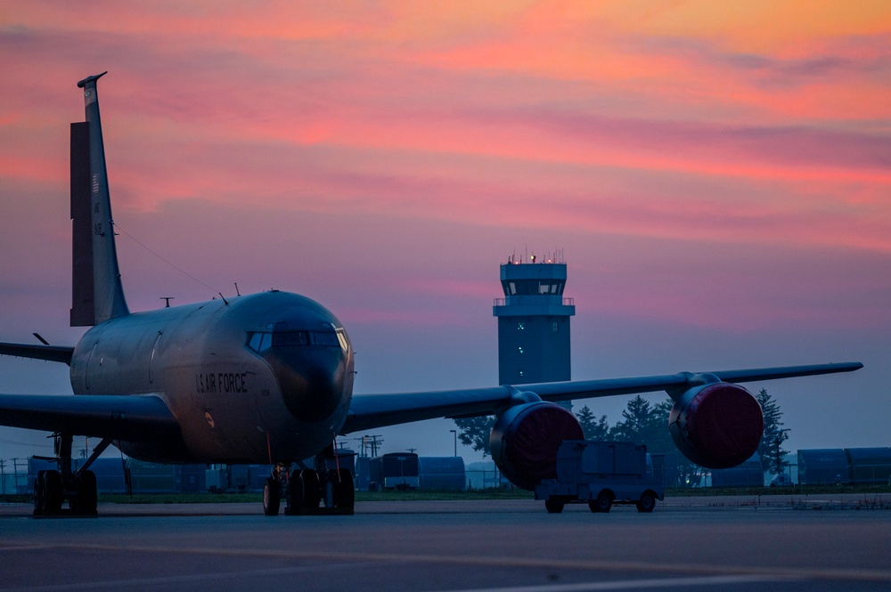 Sunrise on the flightline