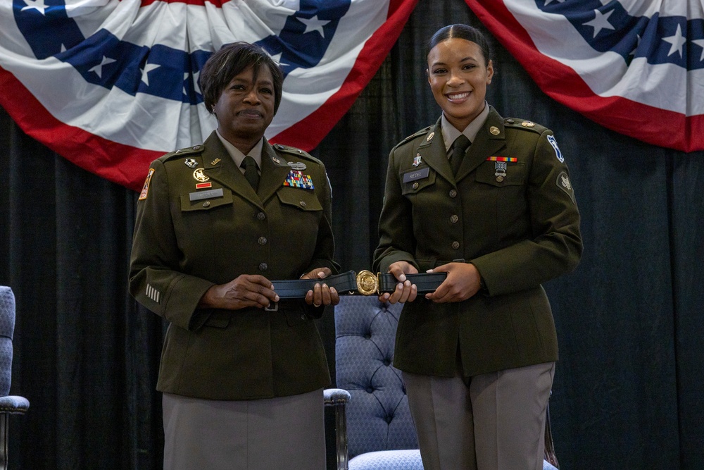 The South Carolina National Guard conducts a ceremony to recognize the promotion of U.S. Army Col. Linda J. Riedel to brigadier general.