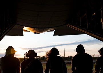 71st Rescue Squadron conducts a joint free fall jump