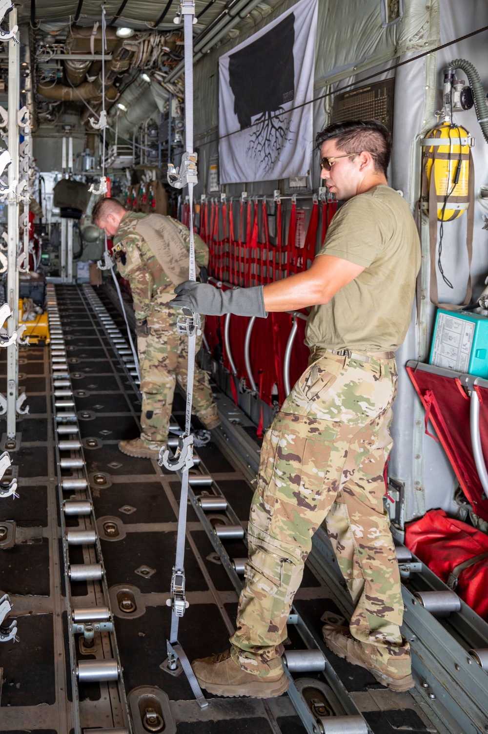 10th Expeditionary Aeromedical Evacuation Flight Participate in Mass Casualty Training Exercise with Task Force Bataan