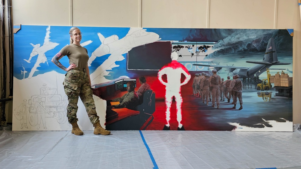 Drawn into the story of the Maryland Air National Guard