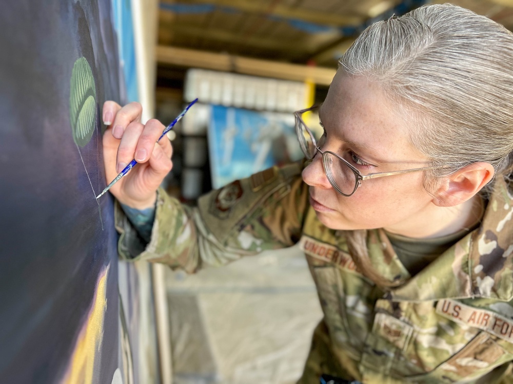 Drawn into the story of the Maryland Air National Guard