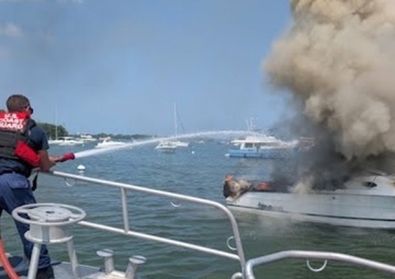 Coast Guard responds to 2 vessel fires in Put-In-Bay Harbor on Lake Erie