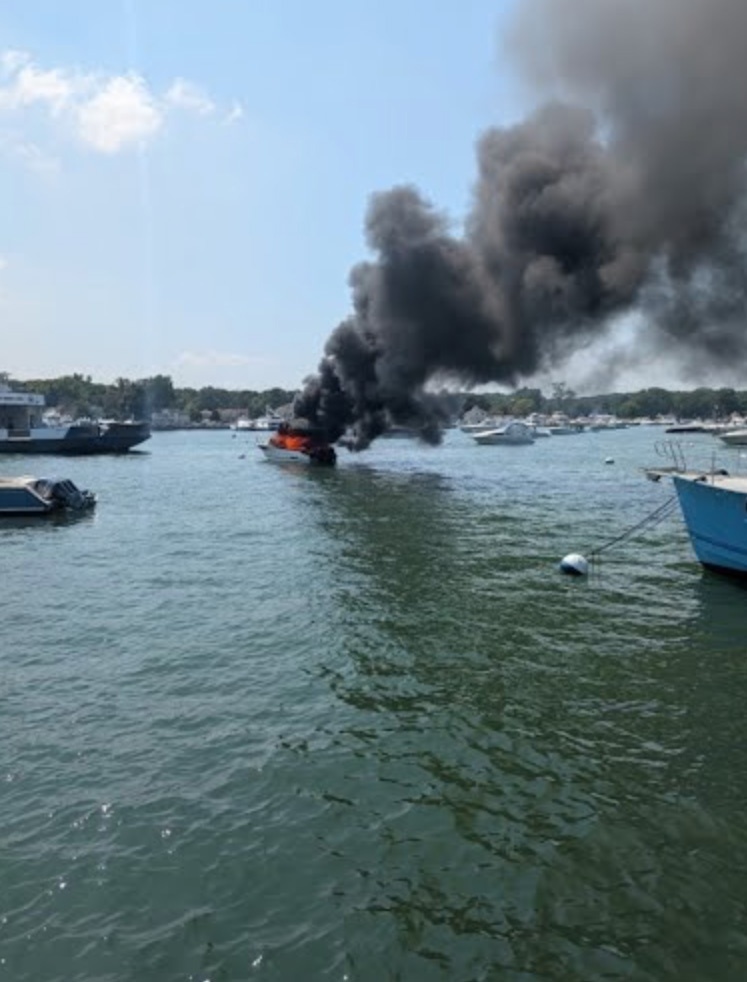 Coast Guard responds to 2 vessel fires in Put-In-Bay Harbor on Lake Erie