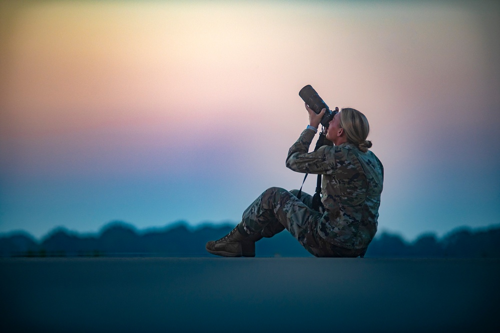 Sunrise on the flightline