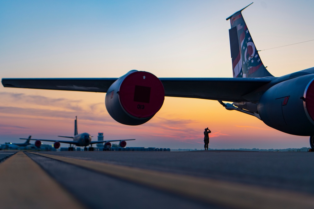 Sunrise on the flightline