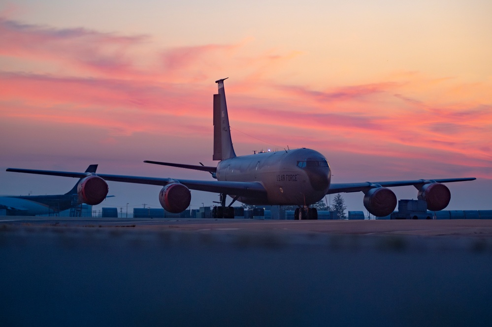Sunrise on the flightline