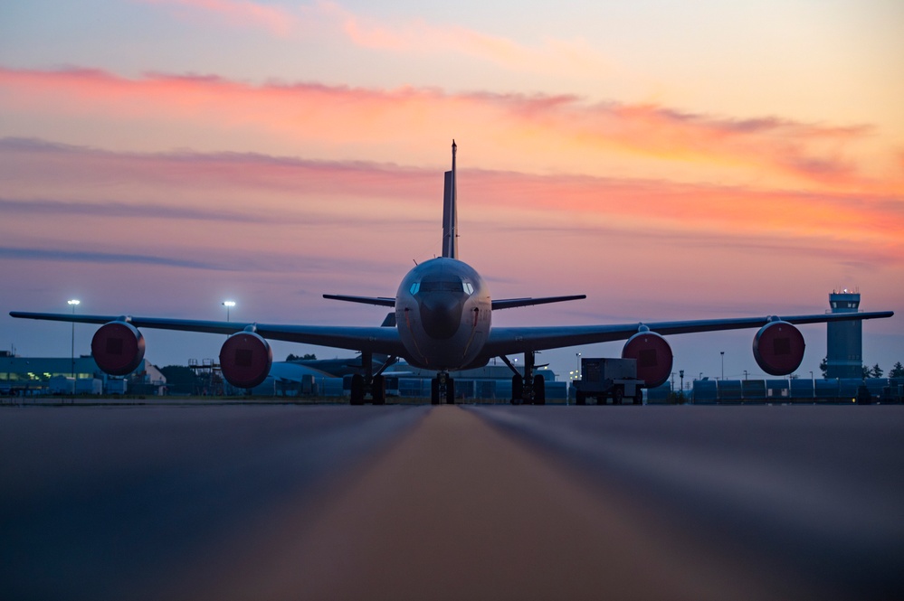 Sunrise on the flightline