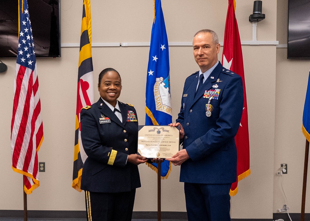 Maryland cyber two-star general retires after 33 years of service