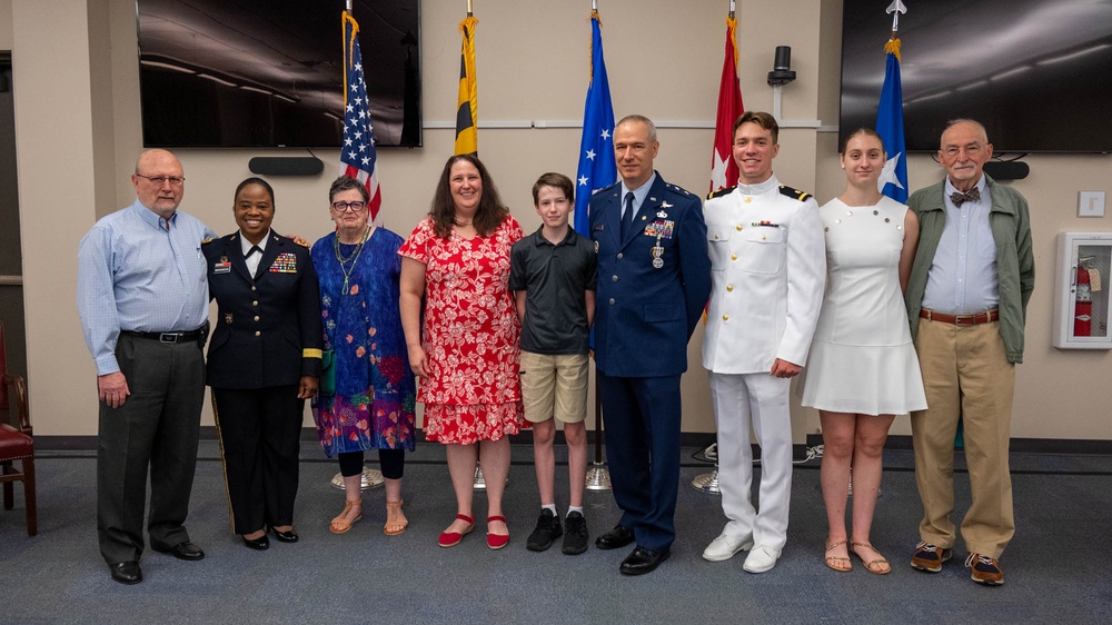 Maryland cyber two-star general retires after 33 years of service