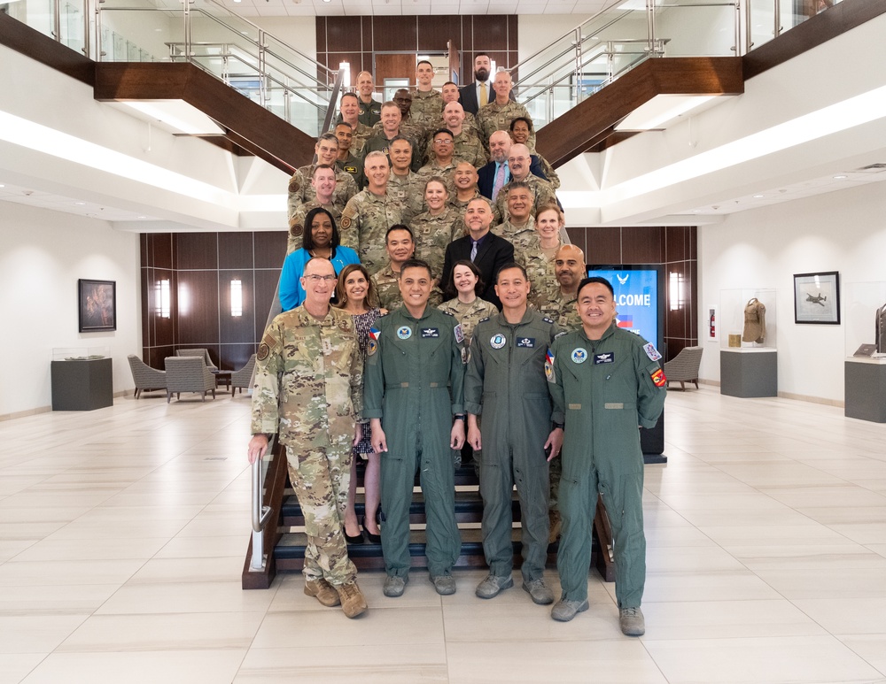 Air Force Reserve leaders host Philippine Air Force Reserve delegation to strengthen partnerships