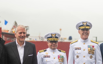 Coast Guard Cutter Storis Commissioning Ceremony