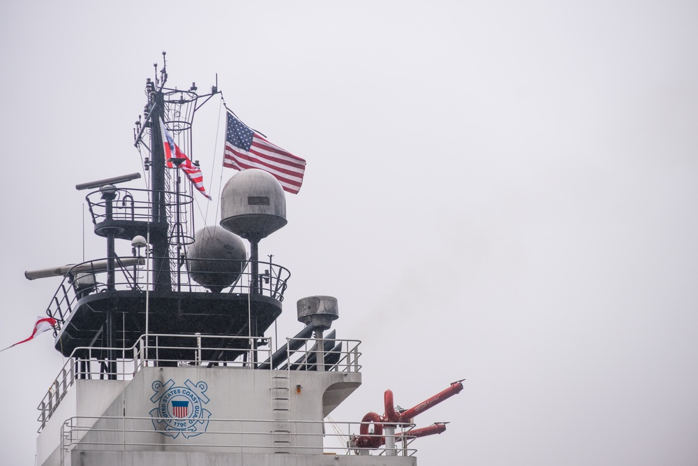 Coast Guard Cutter Storis Commissioning Ceremony