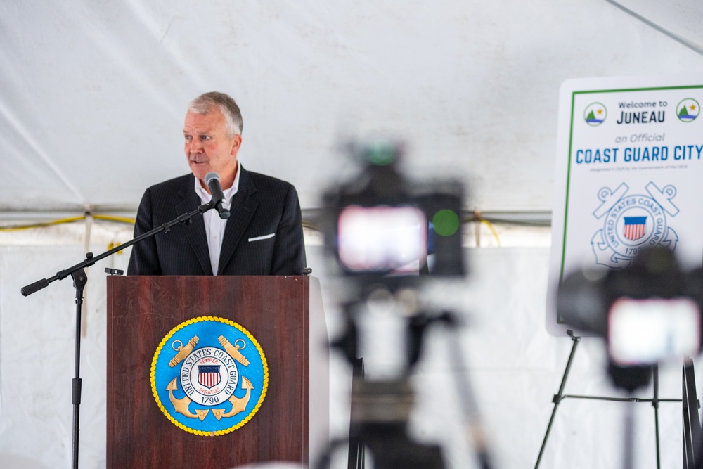 Coast Guard Cutter Storis Commissioning Ceremony