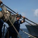 USS Wayne E. Meyer conducts operations in the U.S. Central Command area of responsibility as part of the Carl Vinson Carrier Strike Group