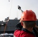 USS Wayne E. Meyer conducts operations in the U.S. Central Command area of responsibility as part of the Carl Vinson Carrier Strike Group