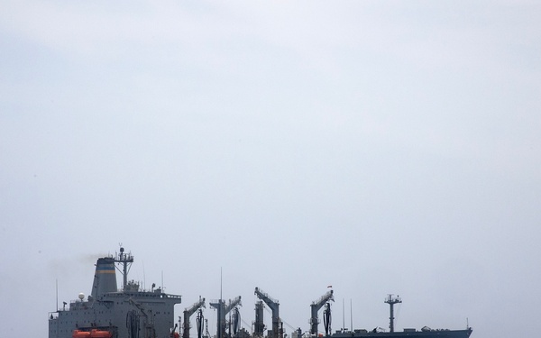 USS Wayne E. Meyer conducts operations in the U.S. Central Command area of responsibility as part of the Carl Vinson Carrier Strike Group