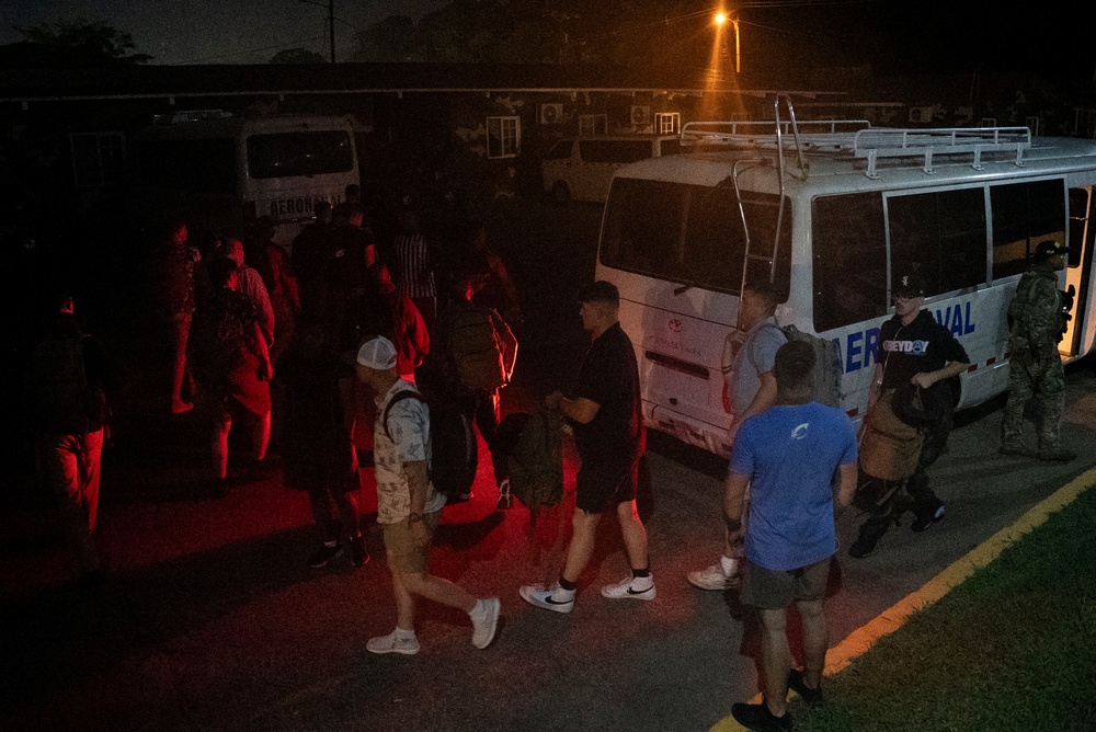 U.S. Marines join Panamanian security institutions for combined jungle training and security cooperation
