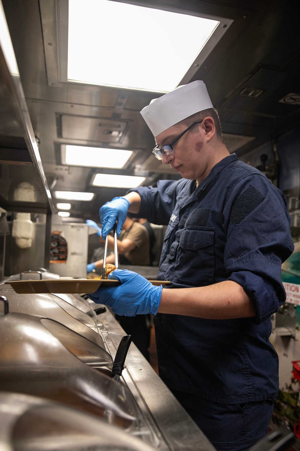 USS Wayne E. Meyer conducts operations in the U.S. Central Command area of responsibility as part of the Nimitz Carrier Strike Group