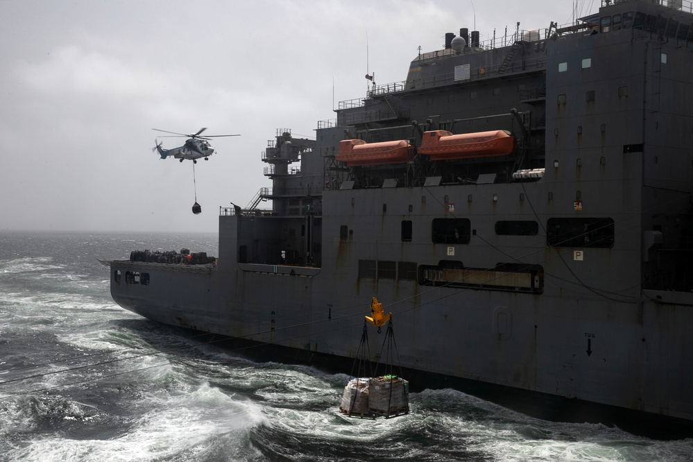 USS Wayne E. Meyer conducts operations in the U.S. Central Command area of responsibility as part of the Nimitz Carrier Strike Group