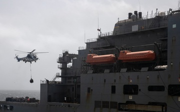 USS Wayne E. Meyer conducts operations in the U.S. Central Command area of responsibility as part of the Nimitz Carrier Strike Group