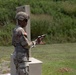 Command Sgt. Maj. Hammack Shoot Off competitors are tested with M9 marksmanship