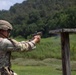 Command Sgt. Maj. Hammack Shoot Off competitors are tested with M9 marksmanship