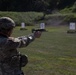 1092nd Engineer Battalion Cmd. Sgt. Maj. Hammack Shoot Match contenders compete in a rifle to pistol transition drill