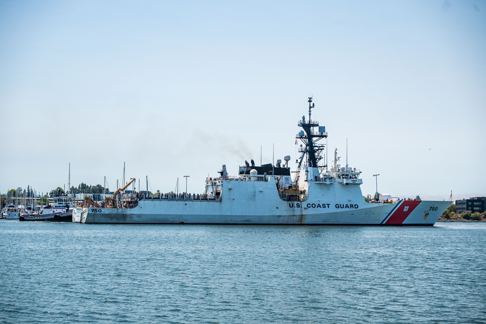 Coast Guard Cutter Bertholf Returns to Home Port on Aug. 10, 2025