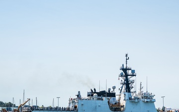 Coast Guard Cutter Bertholf Returns to Homeport on August 10, 2025