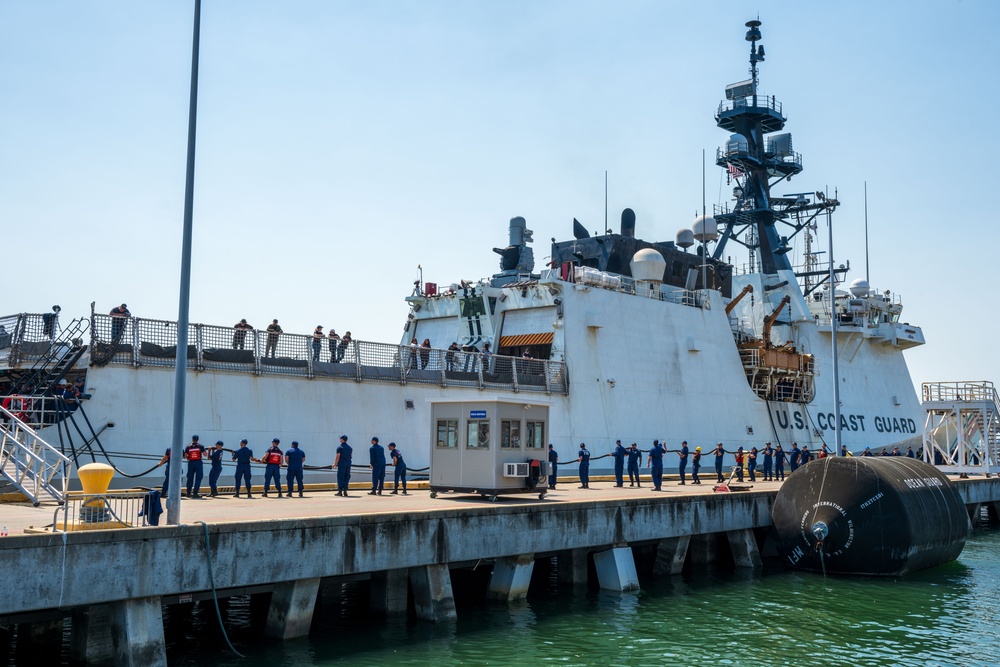 Coast Guard Cutter Bertholf Returns to Home Port on Aug. 10, 2025