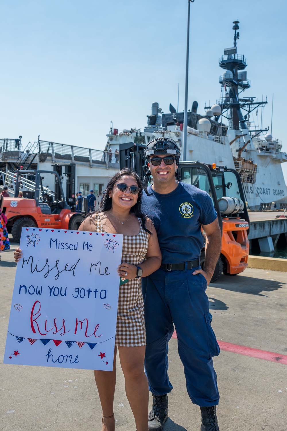 Coast Guard Cutter Bertholf Returns to Home Port on Aug. 10, 2025
