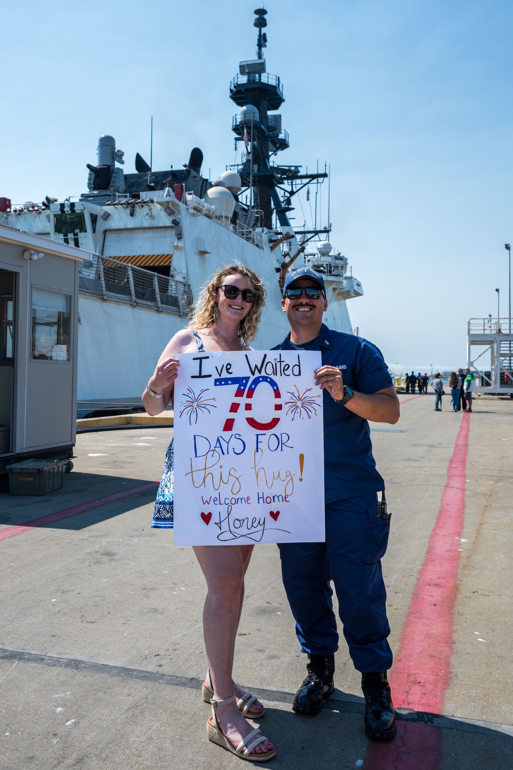 Coast Guard Cutter Bertholf Returns to Home Port on Aug. 10, 2025