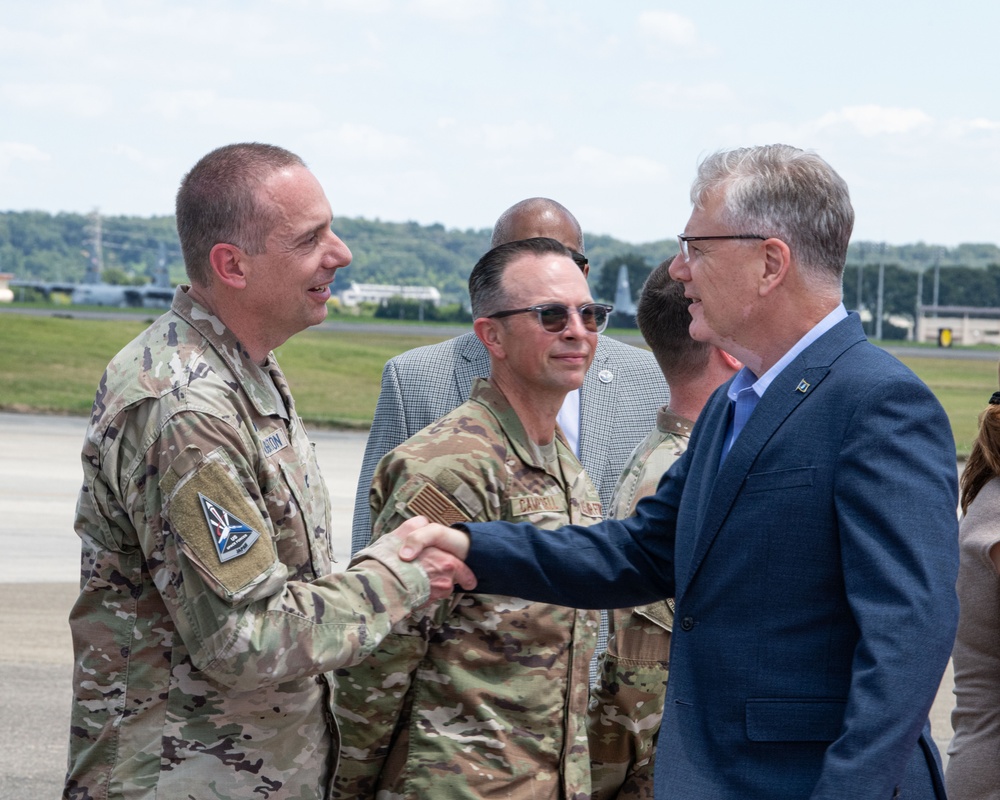 SECAF visits Yokota Air Base