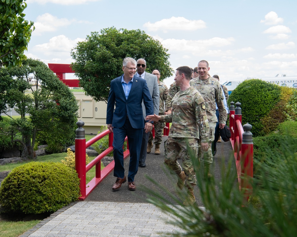 SECAF visits Yokota Air Base