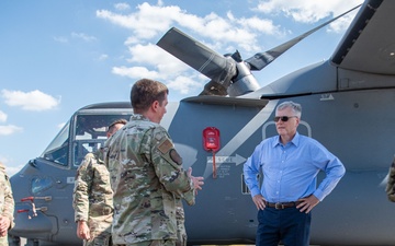 SECAF visits Yokota Air Base