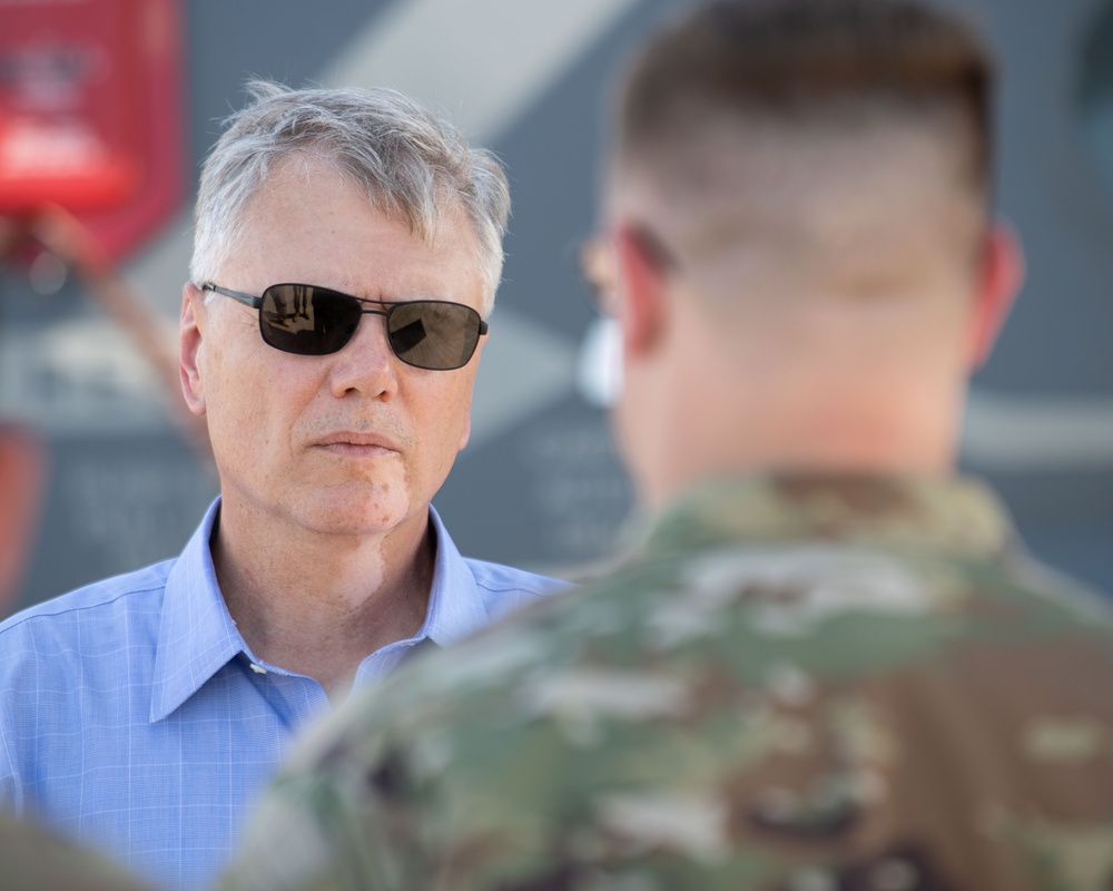 SECAF visits Yokota Air Base