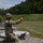 1092nd Engineer Battalion Cmd. Sgt. Maj. Hammack Shoot Match competitors are physically tested with a stress shoot