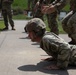 1092nd Engineer Battalion Cmd. Sgt. Maj. Hammack Shoot Match competitors are physically tested with a stress shoot
